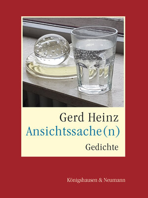 cover image of Ansichtssache(n)